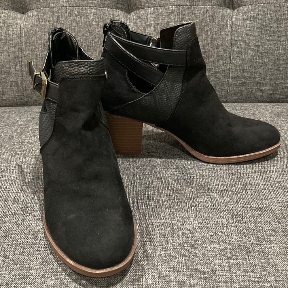 Cute Black Ankle Boots
